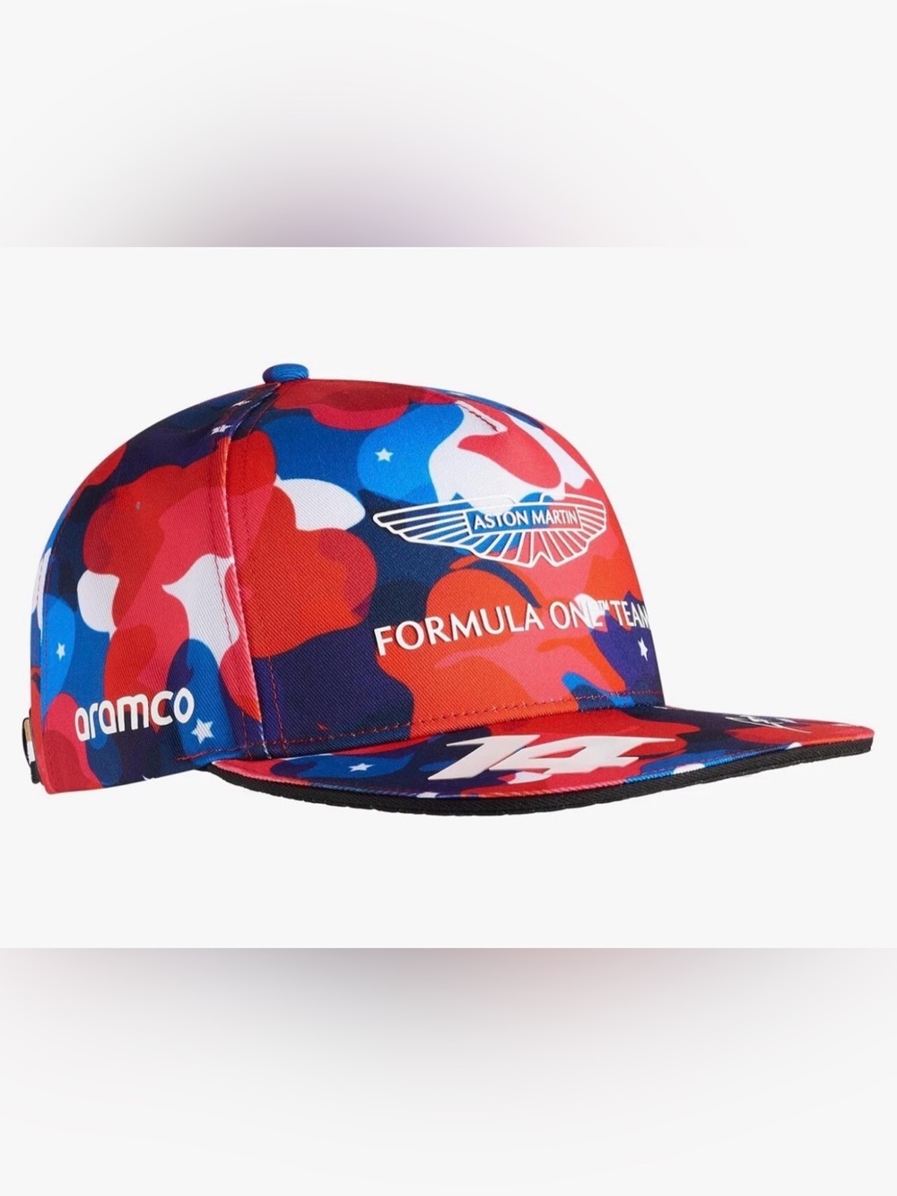 NWT Aston Martin Cognizant F1 2023 Fernando Alonso USA GP Camo Driver Hat